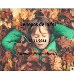 Le repos de la foi - Samuel Peterschmitt - CD ou DVD