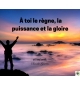À toi le règne, la puissance et la gloire - Claude Greder - CD ou DVD