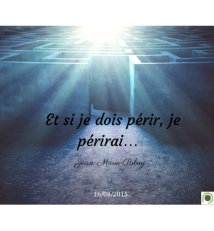 Et si je dois périr, je périrai… - Jean-Marie Ribay - CD ou DVD