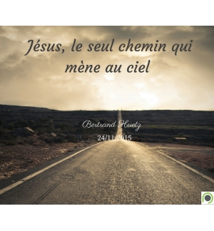 Jésus, le seul chemin qui mène au ciel - Bertrand Huetz - CD ou DVD