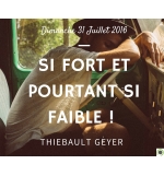 Si fort et pourtant si faible !  - Thiebault Geyer