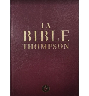 BIBLE THOMPSON "LA COLOMBE" couverture rigide (sans onglet)