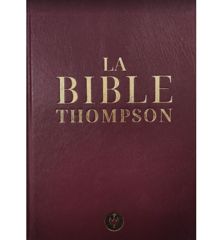 BIBLE THOMPSON "LA COLOMBE" couverture rigide (sans onglet)