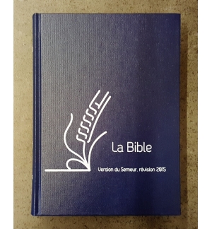 Bible Semeur - Couverture lin rigide bleue