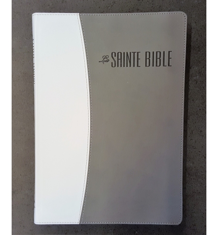 Bible Segond 1910 - Duo blanc et gris