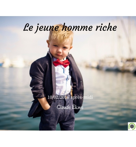Le jeune homme riche - Claude Ekwe - CD