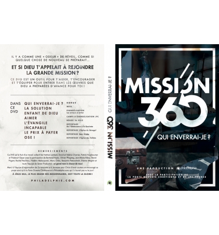 DVD Mission 360 - Qui enverrai-je ? DVD Mission 360 - Qui enverrai-je ?