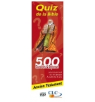Quiz de la Bible Ancien Testament - 500 questions et réponses