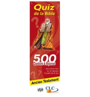 Quiz de la Bible Ancien Testament - 500 questions et réponses