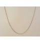 Chaîne gourmette 50cm-argent 925%