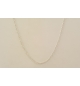 Chaîne métal argenté 60 cm