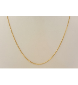Chaîne plaqué or 50cm