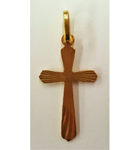 Pendentif croix - Petit rayons