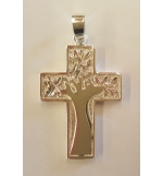 Pendentif croix arbre de vie