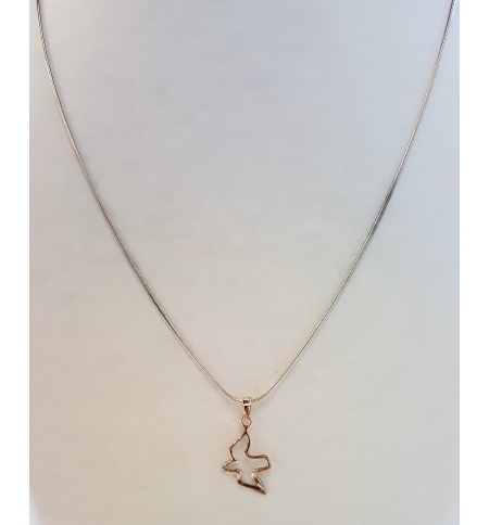 Collier avec pendentif colombe argent Collier avec pendentif colombe argent