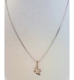 Collier avec pendentif colombe argent
