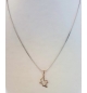 Collier avec pendentif colombe argent