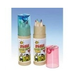 Etui 12 crayons de couleur avec taille crayon