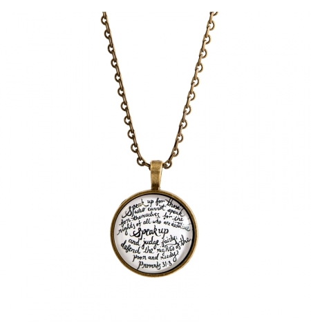 Collier - Parole 82 cm
