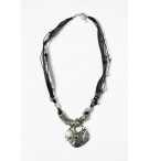 Collier - Oeil d'argent