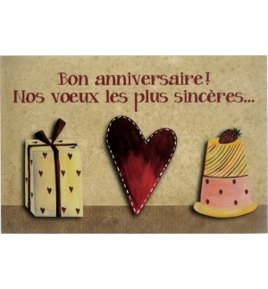 Carte anniversaire