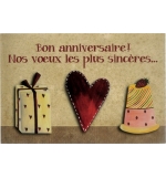 Carte anniversaire