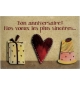 Carte anniversaire
