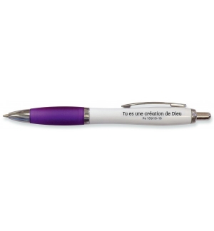Stylo Rom avec le verset Ps 139 v13-16