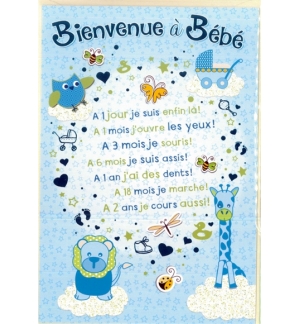 Carte naissance