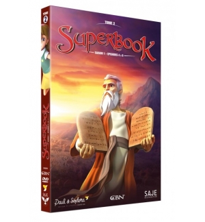 DVD Superbook Tome 2 - Saison 1 - Episodes 4 à 6  - Collectif