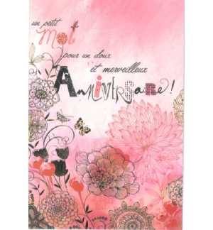 carte Anniversaire
