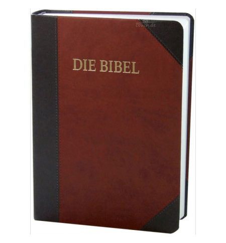 Bible Schlachter 2000 - Duo gris brun Reliée Gros caractères Bible Schlachter 2000 - Duo gris brun Reliée Gros caractères