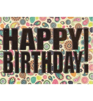 Carte "Anniversaire"