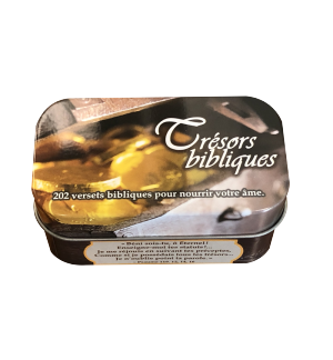 Trésors bibliques méditations (boîte à versets)