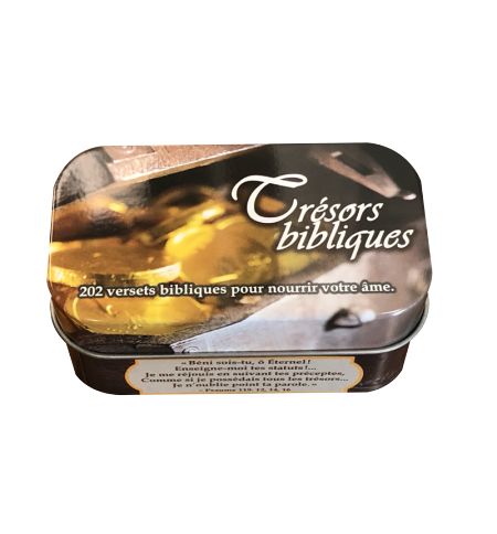 Trésors bibliques méditations (boîte à versets)