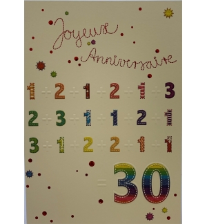 carte anniversaire 