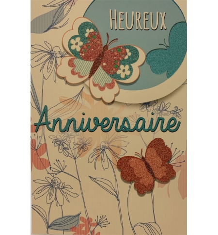 carte Anniversaire