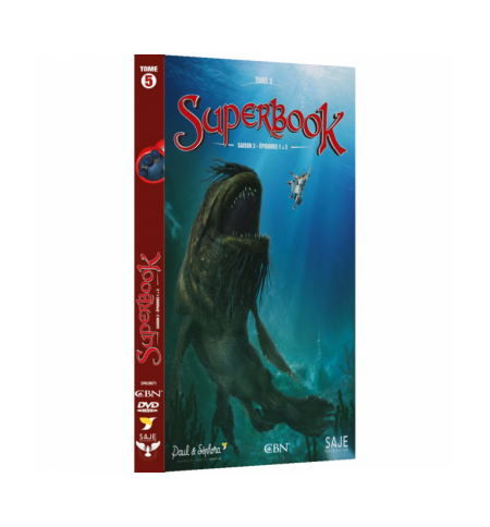 DVD Superbook Tome 5 - Saison 2 Episode 1 à 3 DVD Superbook Tome 5 - Saison 2 Episode 1 à 3