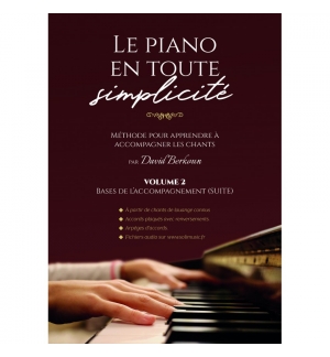 Le piano en toute simplicité Volume 2 - David BERKOUN 