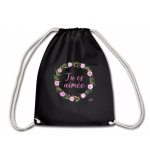Sac de sport "Couronne de fleurs tu es aimée"