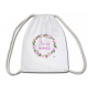 Sac de sport "Couronne de fleurs tu es aimée"
