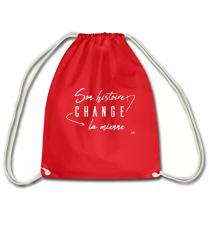 Sac de sport "Son histoire change la mienne "