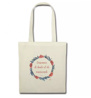 Tote Bag " Couronnée de bonté et de miséricorde"