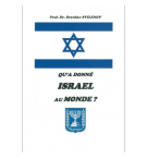 Qu'a donné Israel au monde ? - D. SVILENOV
