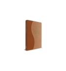 Bible souple LS duo caramel tranche or