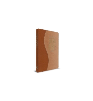 Bible souple LS duo caramel tranche or