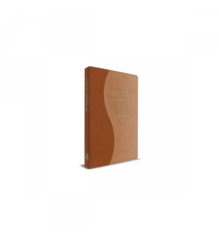 Bible souple LS duo caramel tranche or