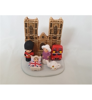 Crêche du monde - LONDRES 7x9 cm