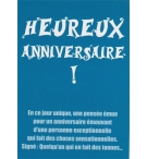 Carte Anniversaire