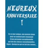 Carte Anniversaire
